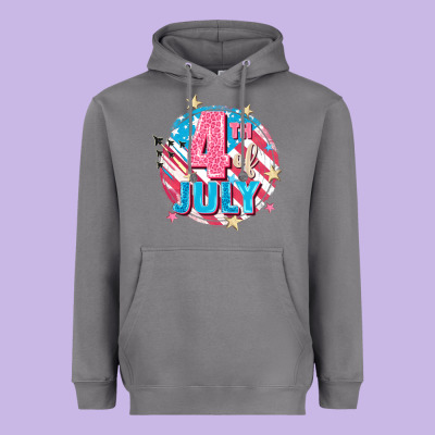 4th Of July Heavyweight Hoodie Designed By Fadigitalartstudio
