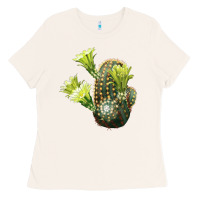 Bone nylon hedgehog cactus Ladies Tee - LillyAllenDesigns