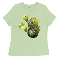 Matcha nylon hedgehog cactus Ladies Tee - LillyAllenDesigns