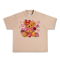 Burro valentines day teddy bear Urban Heavy Tee - LillyAllenDesigns