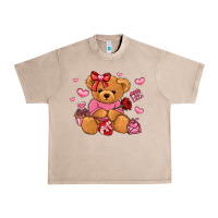 French Oak valentines day teddy bear Urban Heavy Tee - LillyAllenDesigns