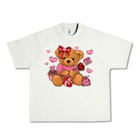 Pistachio valentines day teddy bear Urban Heavy Tee - LillyAllenDesigns