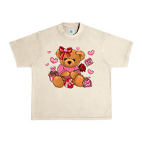 Sandshell valentines day teddy bear Urban Heavy Tee - LillyAllenDesigns