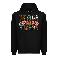 Black mom of twins Premium Hoodie - OliviaCreatesArt
