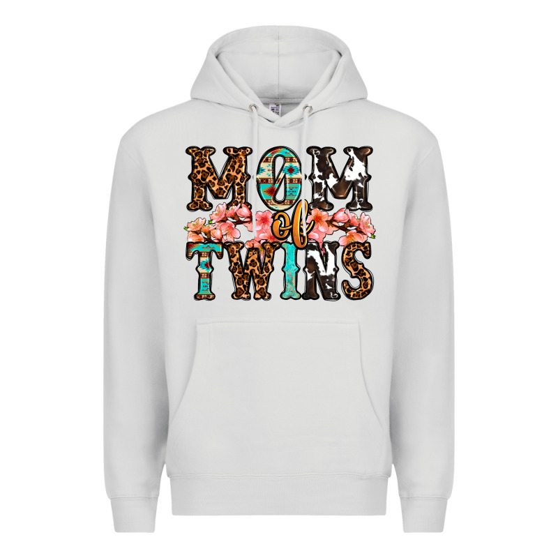 Mom Of Twins Premium Hoodie by OliviaCreatesArt | Teevron