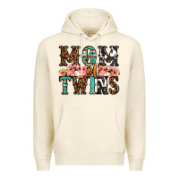 Sandshell mom of twins Premium Hoodie - OliviaCreatesArt