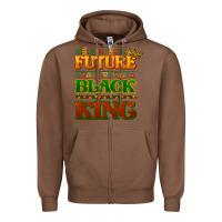 Chestnut Future black king Zipper Hoodie - HowdyJamesFarm