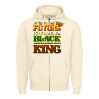 Sandshell Future black king Zipper Hoodie - HowdyJamesFarm