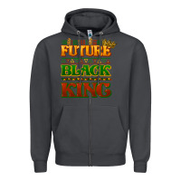 Smoke Future black king Zipper Hoodie - HowdyJamesFarm