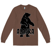 Chestnut Alaska Bear Long Sleeve Tee - Bettercallsaul