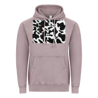 Vintage Zinc distressed black glitter cowhide pattern Vintage Hoodie - RanaPortraitStore