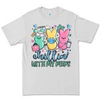 Dove Grey chillin with my peeps Premium Tee - MaliasSmallBusiness