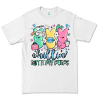 White chillin with my peeps Premium Tee - MaliasSmallBusiness