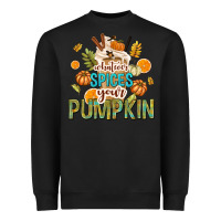 Black Whatever Spices Your Pumpkin Heavyweight Sweatshirt - texasbilliewilder