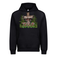 Black the real gift is jesus Urban Hoodie - CowhideDigitalArt