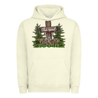 Pigment Pistachio the real gift is jesus Urban Hoodie - CowhideDigitalArt