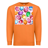 Carrot Easter Eggs Seamless Pattern Premium Sweatshirt - BundleAndBundleShop