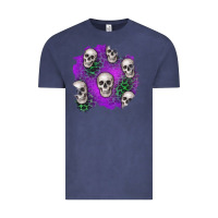 Vintage Denim halloween patch 2 Vintage Tee - BundleAndBundleShop