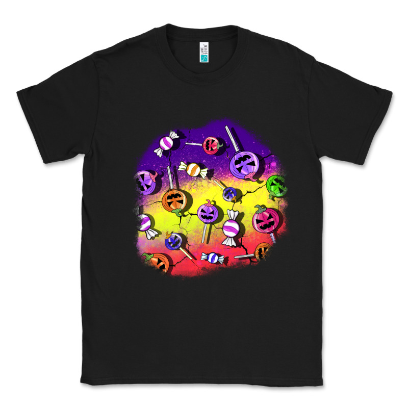 Halloween Candy  Patches Classic Tee by BundleAndBundleShop | Teevron