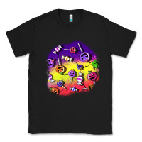 Black halloween candy  patches Classic Tee - BundleAndBundleShop