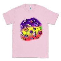 Bubblegum Pink halloween candy  patches Classic Tee - BundleAndBundleShop