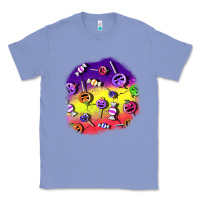 Colony Blue halloween candy  patches Classic Tee - BundleAndBundleShop