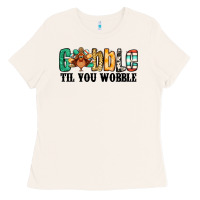 Bone gobble til you wobble thanksgiving turkey Ladies Tee - Jasminsmagicworld