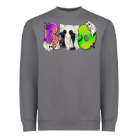 Storm Boo Ghost Cat Heavyweight Sweatshirt - texasbilliewilder