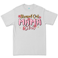Dove Grey stressed out mama club Premium Tee - MaliasSmallBusiness