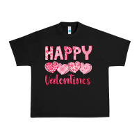 Black happy valentines Urban Heavy Tee - LillyAllenDesigns