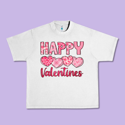 Happy Valentines Urban Heavy Tee Designed By Lillyallendesigns