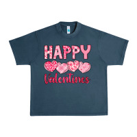 Midnight Navy happy valentines Urban Heavy Tee - LillyAllenDesigns