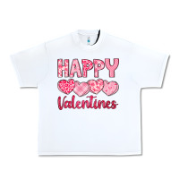 White happy valentines Urban Heavy Tee - LillyAllenDesigns