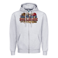 Heather Grey Take me out to ball game baseball Zipper Hoodie - HowdyJamesFarm