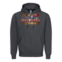 Smoke Take me out to ball game baseball Zipper Hoodie - HowdyJamesFarm