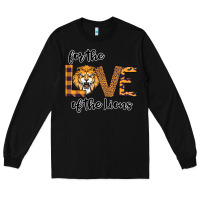 Black For the Love of the Lions Long Sleeve Tee - Bettercallsaul