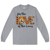 Heather Grey For the Love of the Lions Long Sleeve Tee - Bettercallsaul