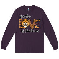 Plum For the Love of the Lions Long Sleeve Tee - Bettercallsaul