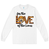 White For the Love of the Lions Long Sleeve Tee - Bettercallsaul