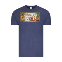 Vintage Denim fall sweet fall license plate Vintage Tee - BundleAndBundleShop