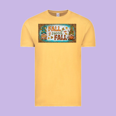 Fall Sweet Fall License Plate Vintage Tee Designed By Bundleandbundleshop