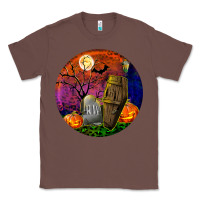 Chestnut halloween round Classic Tee - BundleAndBundleShop