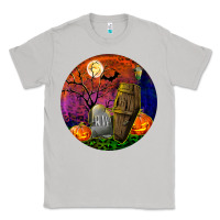 Moon Dust halloween round Classic Tee - BundleAndBundleShop