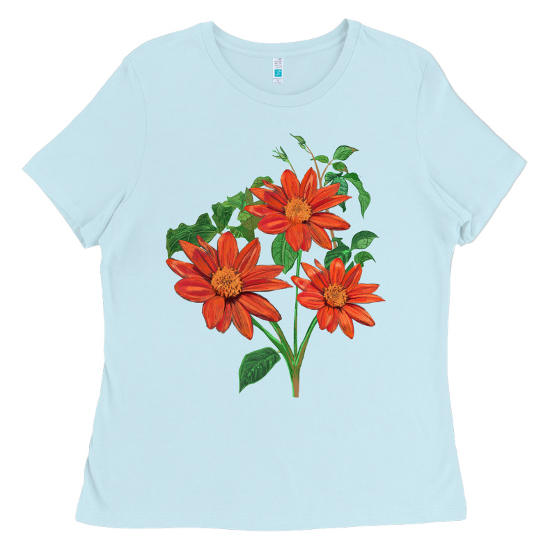 Tithonia Fiesta Del Sol Sunflower Ladies Tee by LillyAllenDesigns | Teevron