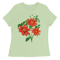 Matcha tithonia fiesta del sol sunflower Ladies Tee - LillyAllenDesigns