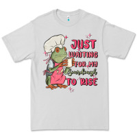 Dove Grey waiting for my sourdough to rise Premium Tee - MaliasSmallBusiness