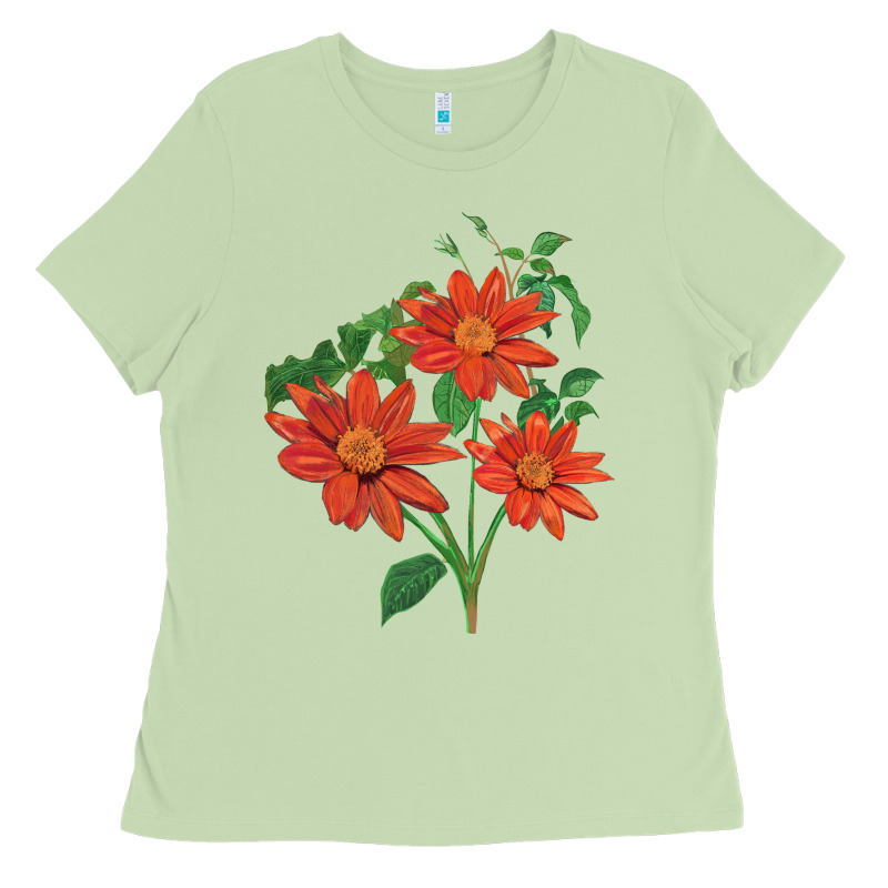 Tithonia Fiesta Del Sol Sunflower Ladies Tee by LillyAllenDesigns | Teevron