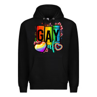 Black gay af Premium Hoodie - OliviaCreatesArt