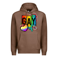 Chestnut gay af Premium Hoodie - OliviaCreatesArt