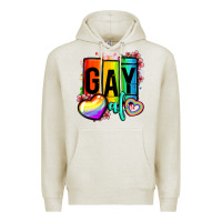 Oatmeal Heather gay af Premium Hoodie - OliviaCreatesArt